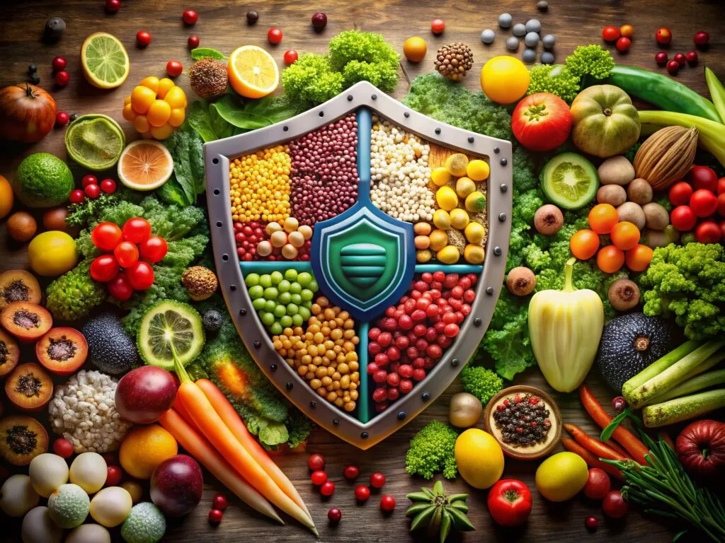 healthy cybersecurity image of healthy food